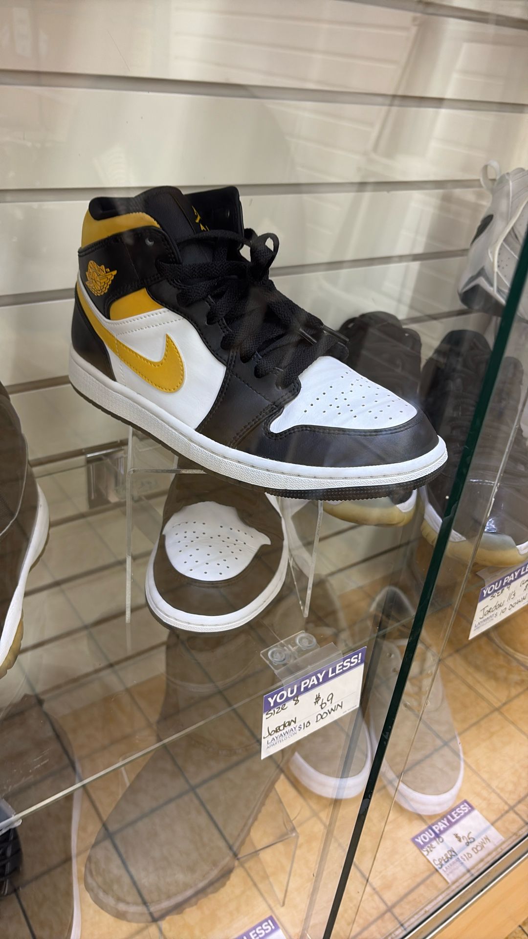 Jordan Size 8 Layaway Today $ 10 Down