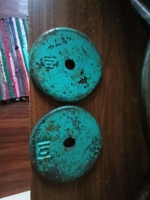 Two 10lb. Weights