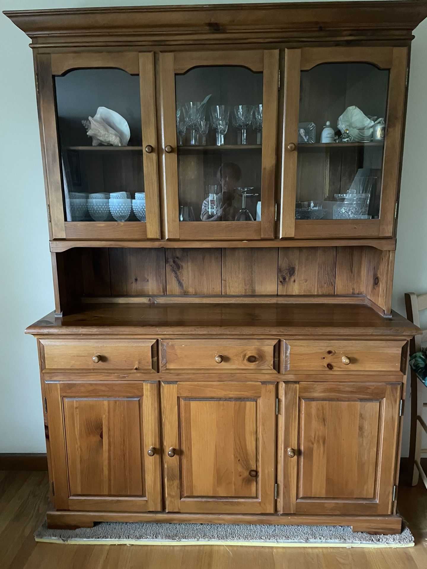 Wood China Cabinet