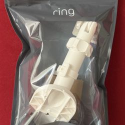 Ring Camera Wall Mount / Solar Panel Mount – Adjustable White Bracket (New)
