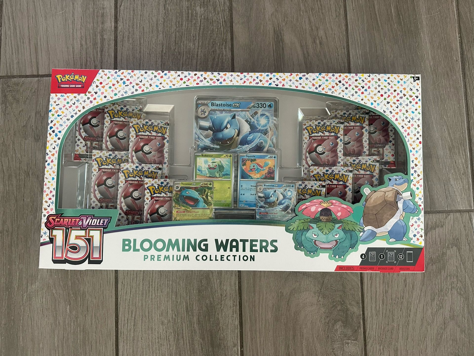 Pokemon 151 Blooming Waters Premium Collection Brand New Factory Sealed