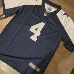 Prescott #4 Cowboys Jersey – Large – Brand New w/ Tags
