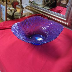 Mantsala  Cobalt Blue Glass bowl