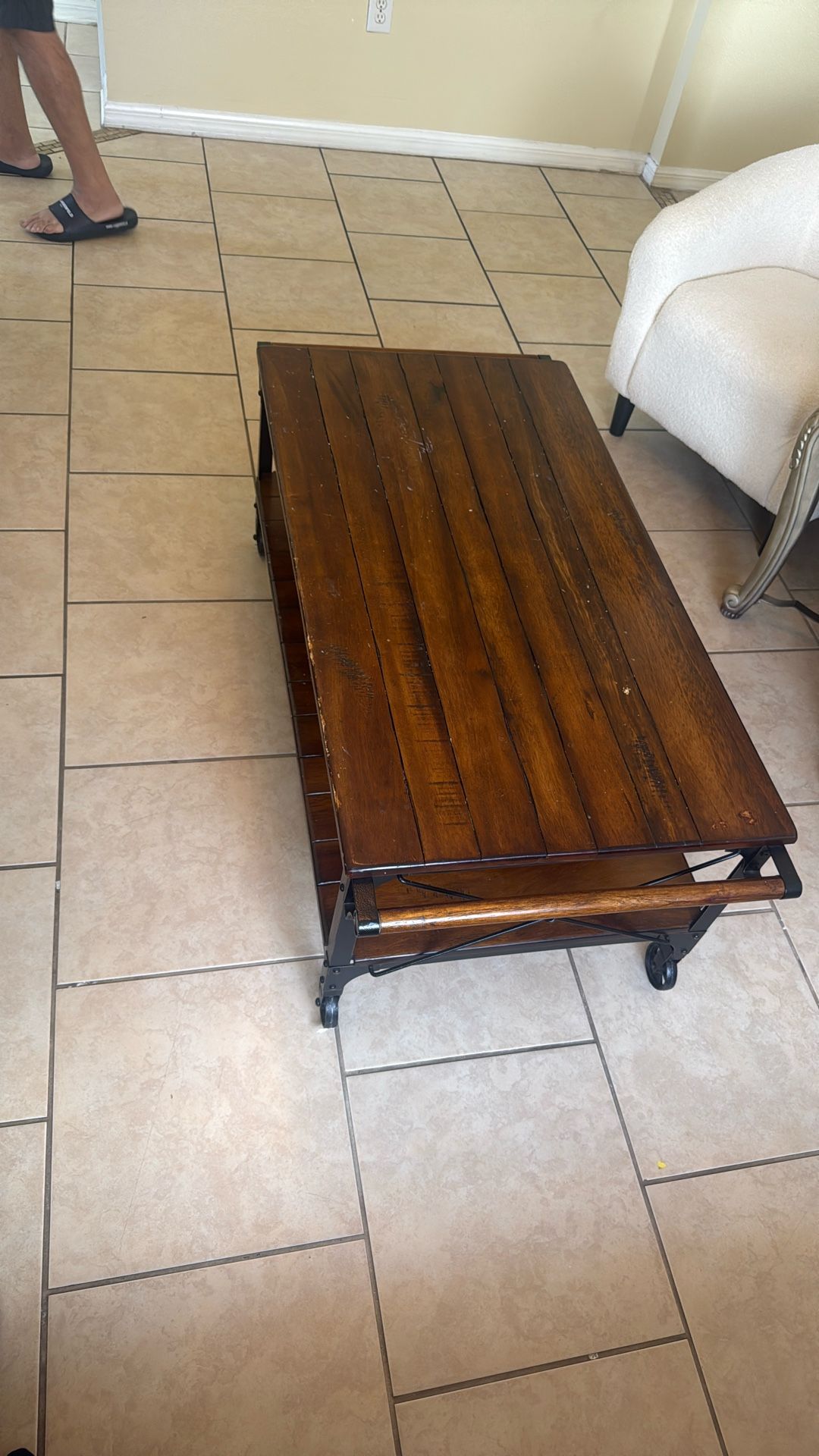 Coffee Table With Side Tables