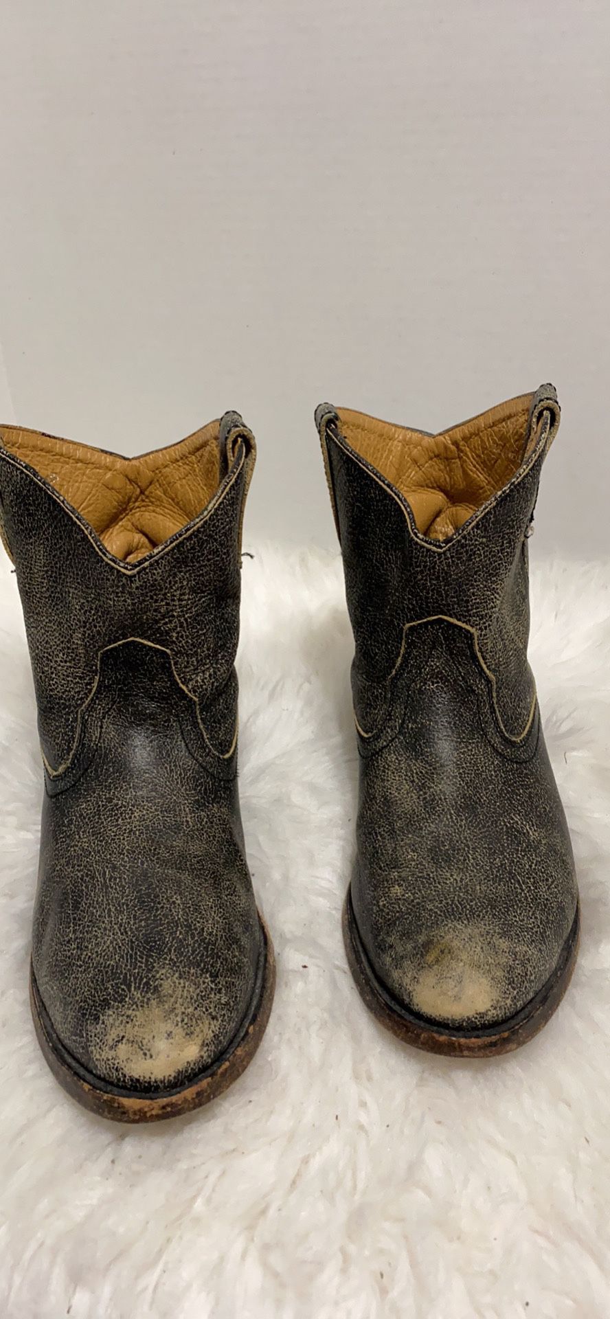 Aldo Destress women short western boots size 38-7-7.5