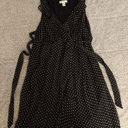 Polka Dot Adjustable Maternity Dress