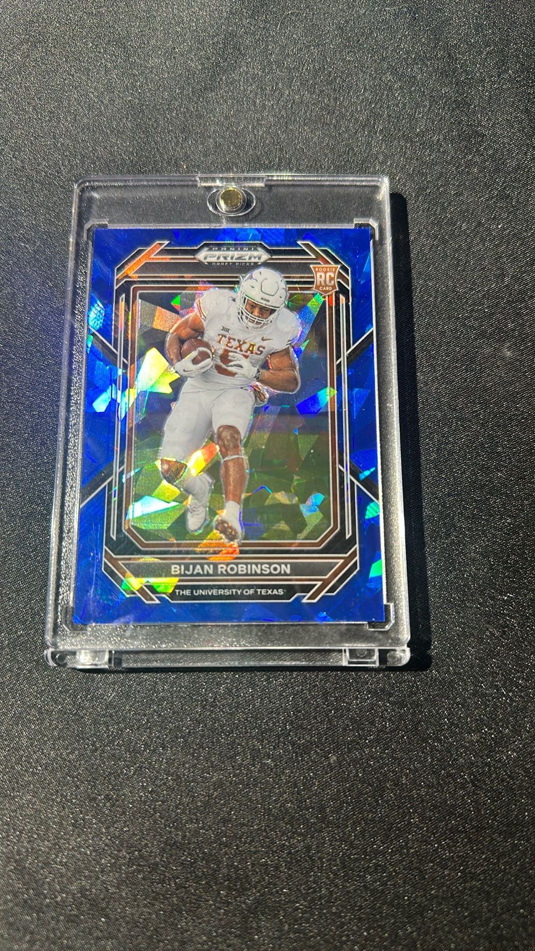 2023 PANINI PRIZM DRAFT PICKS 115 BIJAN ROBINSON BLUE ICE