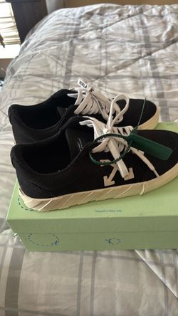off white low vulc black white