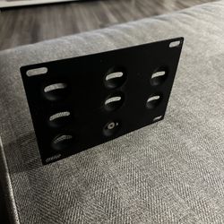 Tow Hook License Plate Mount