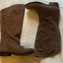 Avery Brand Women’s Brown Suede Boots Size 8.5
