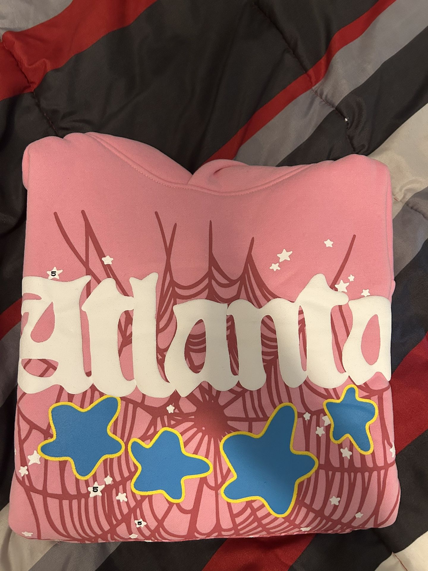 Atlanta Pink Spider hoodie- Size M brand new 