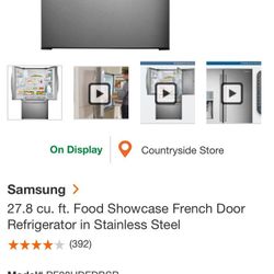 Samsung Refrigerator New