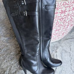 Black Cole Haan Boots Size 7B