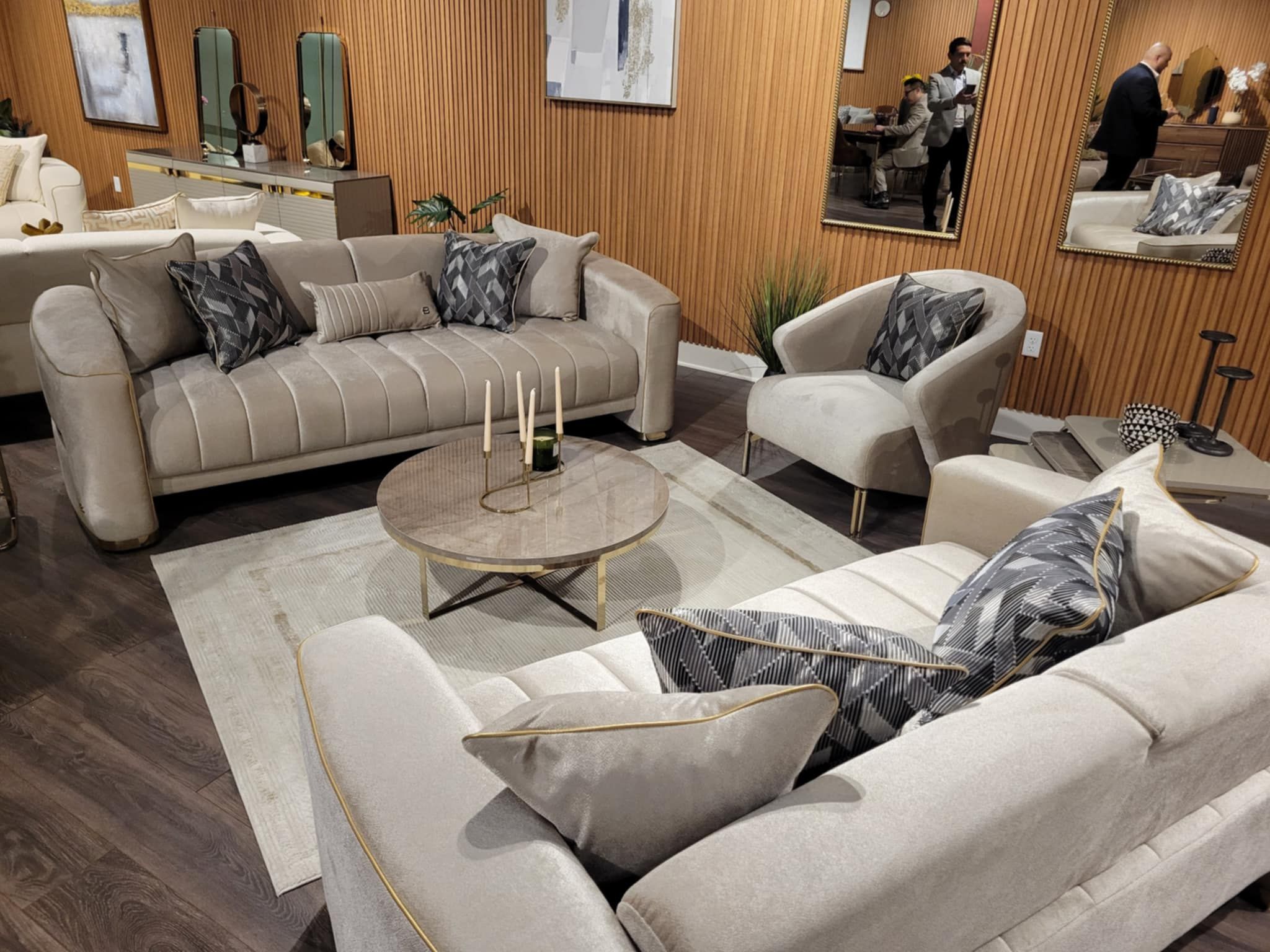 Modern Design *** Sofa and Love Seat