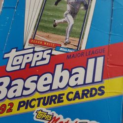 1992 Topps Baseball Unopened Box