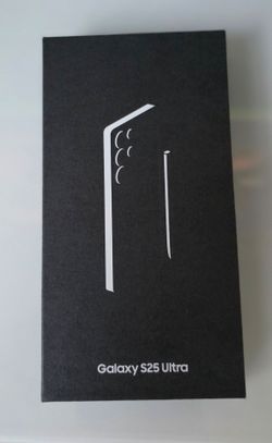 Samsung Galaxy S25 Ultra brand new and sealed box.