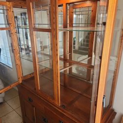 China Cabinet Oakwood