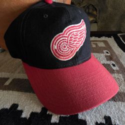 Detroit Red Wings Vintage Clarence Campbell Conference Wool Snapback Hat