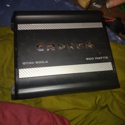 Crunch 900watts 4ch