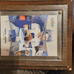 Tony Romo Baseball Card 
