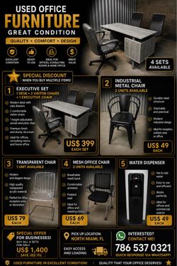 Used office furniture