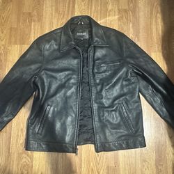 Vintage Leather Guess Jacket