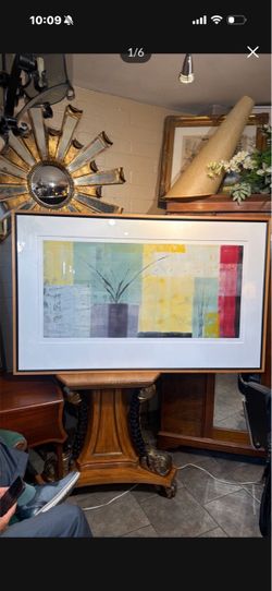 Signed by the artist, beautiful contemporary modern wall art 60 x 38