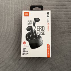 Brand New  JBL - Tune Flex True Wireless Noise Cancelling Earbuds - Black