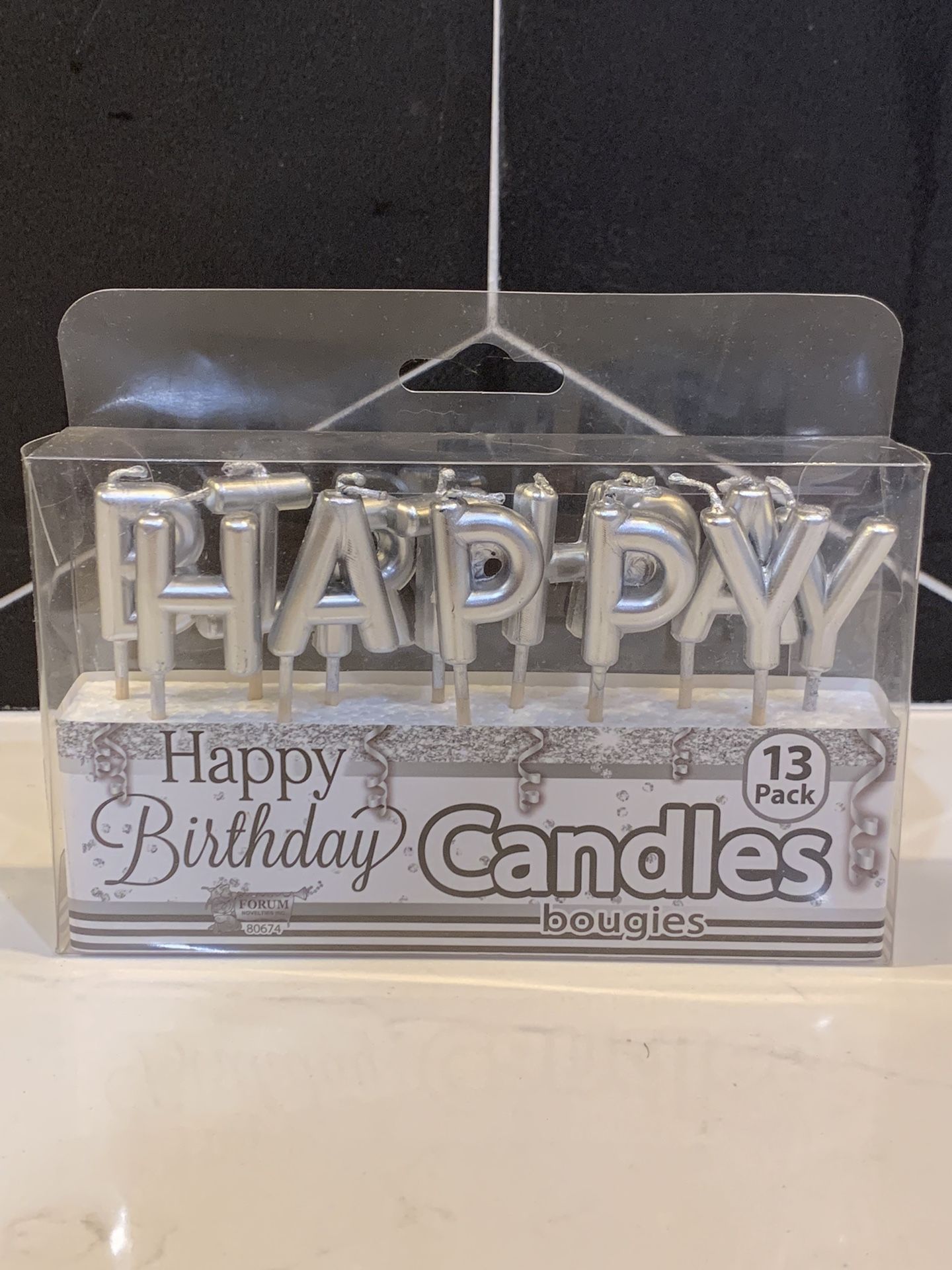 Happy Birthday Candle Sealed