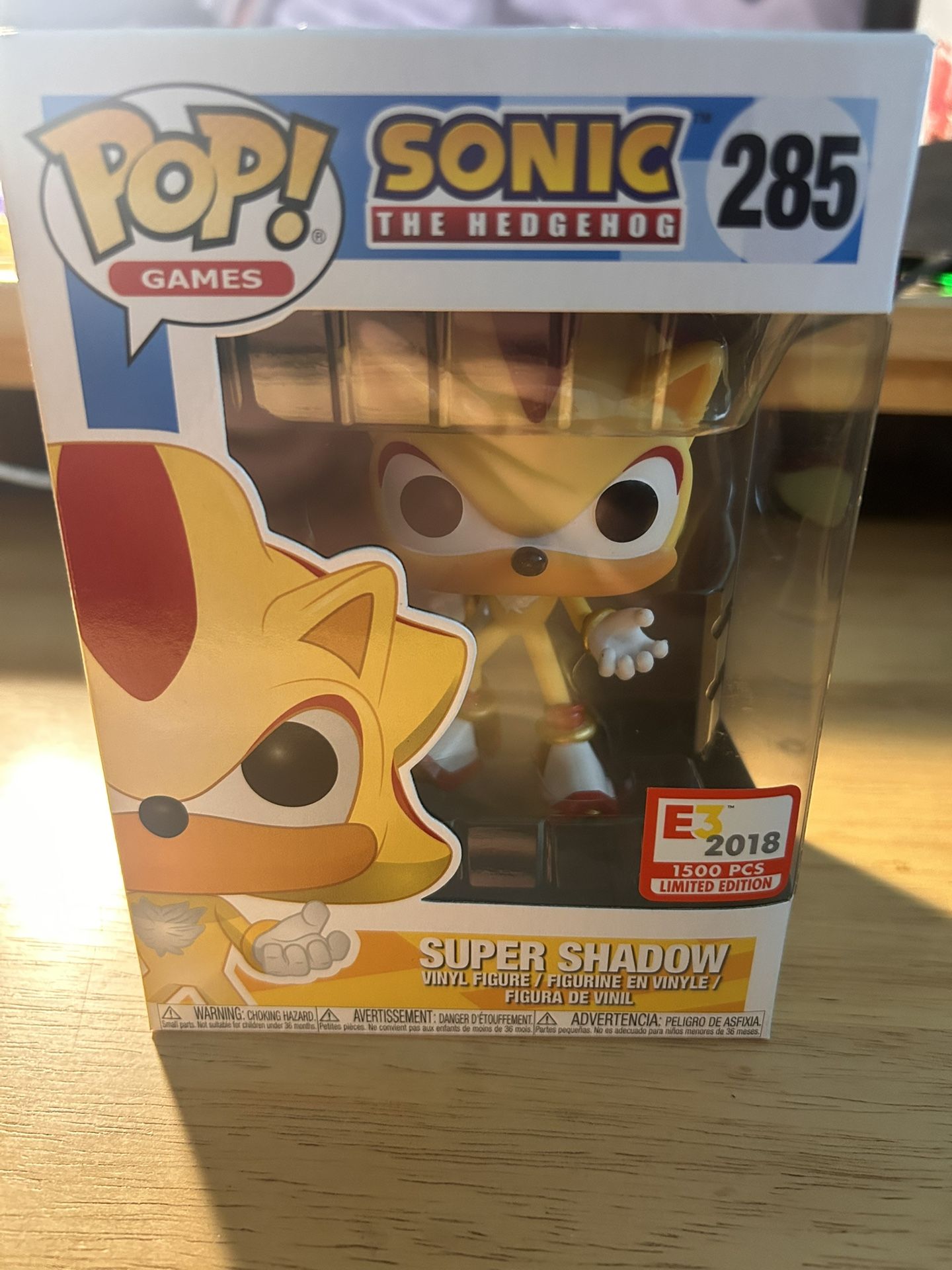 E3 Exclusive Super Shadow Pop Figure