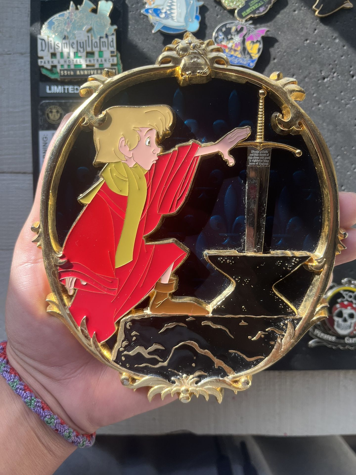 Sword In The Stone Jumbo Disney Pin