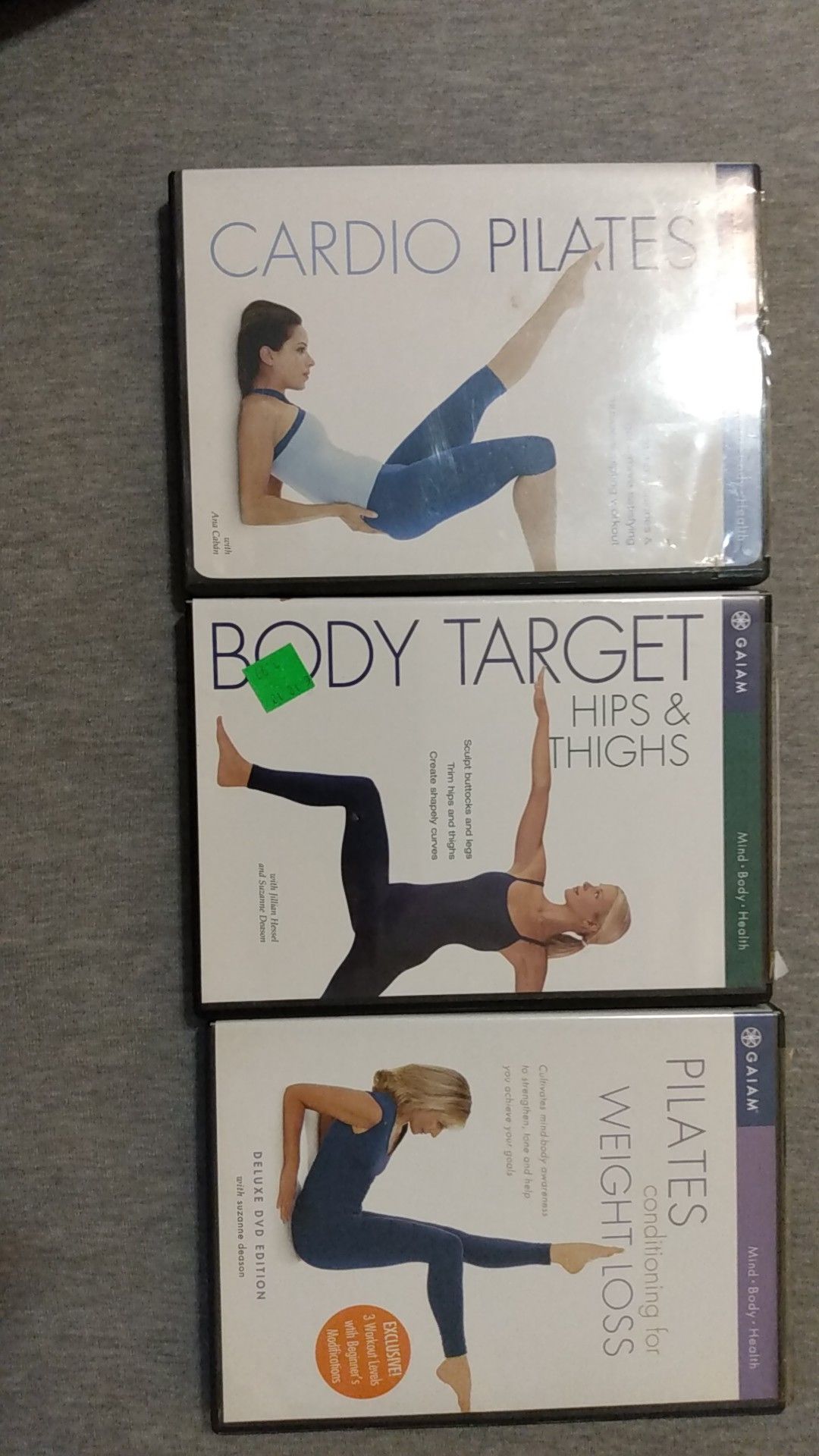3pk Work Out Dvd's