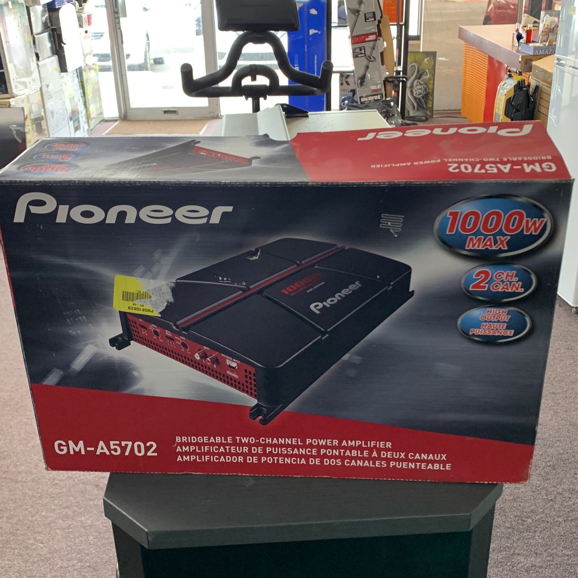 Pioneer G-A5702. Bridgeable Two-Channel Power Amplifier