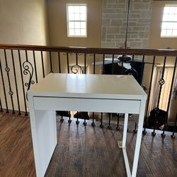 White Ikea Vanity Desk