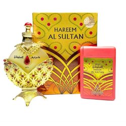 Harem Al Sultan Gold with a 20ml Harem Al Sultan Spray Perfume