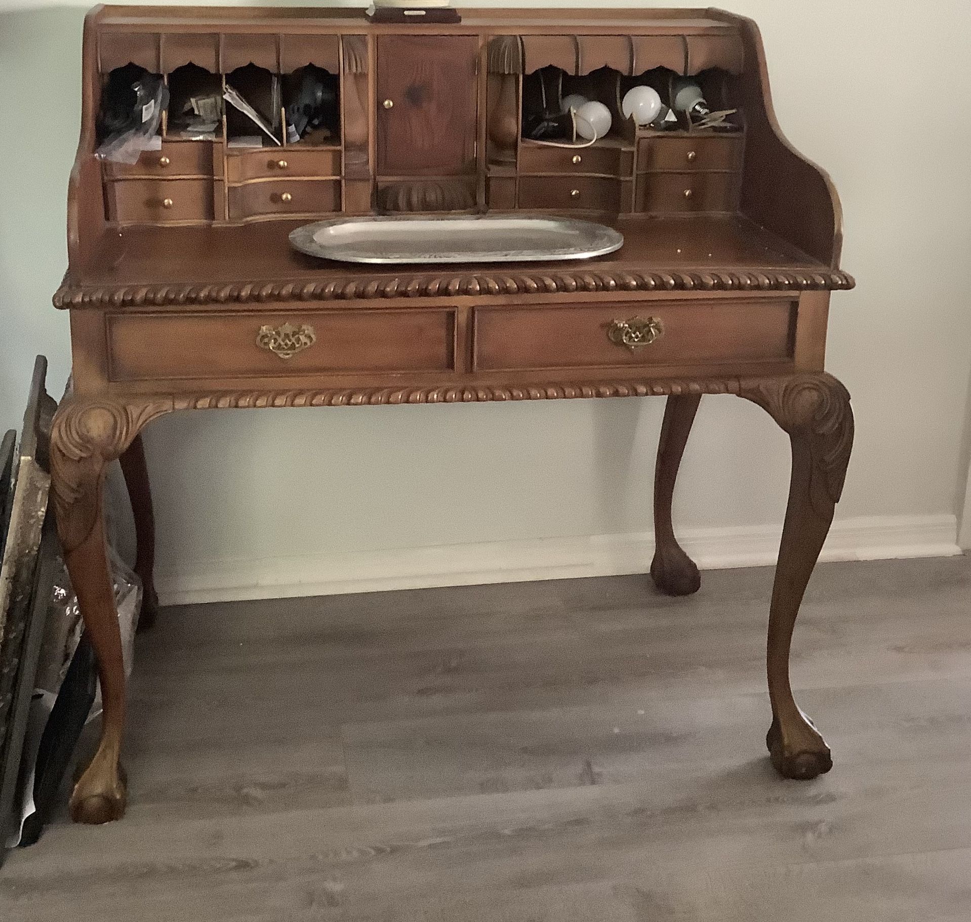Old Wood Beautiful Collectible Desk