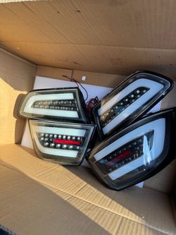 Spec-D tail lights 08 Mitsubishi lancer