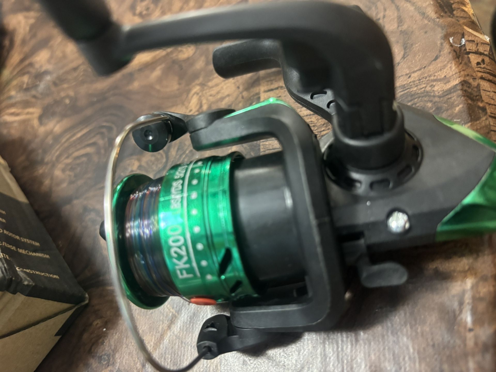 New Fishing Reel With Line