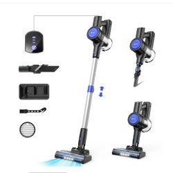 Cordless Vacuum Cleaner 25KPa Stick Handheld Vacuum for Carpet Hard Floor Pet Hair