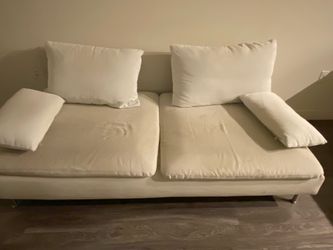 White sofa