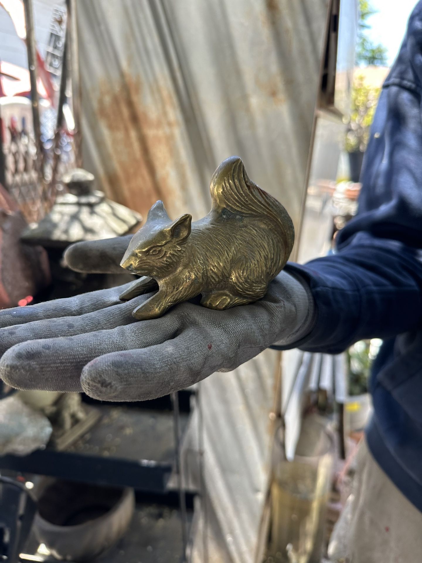 Vintage Brass Squirrel for Sale in Stockton, CA OfferUp