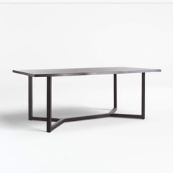 Crate & barrel verge live Edge Dining Table 