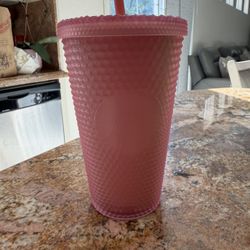 Grande Baby Pink Limited Edition Starbucks Studded Cup