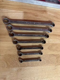 Plumb Double Box End Wrench Set – 7 Piece SAE