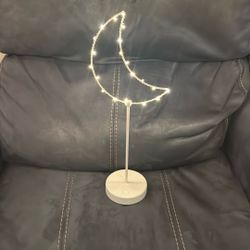 Fairy Light Moon Light Up Decoration