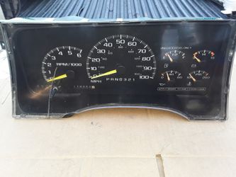 1995 to 1999 GMC or Chevy Cluster OEM.