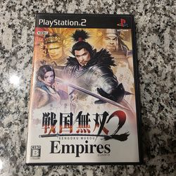 Samurai Warriors 2: Empires Japanese Playstation 2 PS2 Video Game
