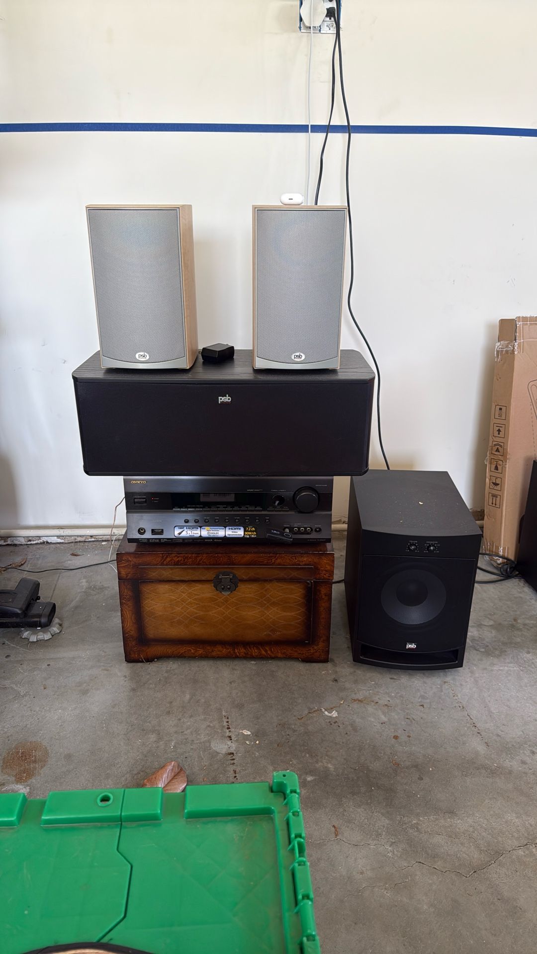 PSB Bookshelf Speakers Sub Center Speaker