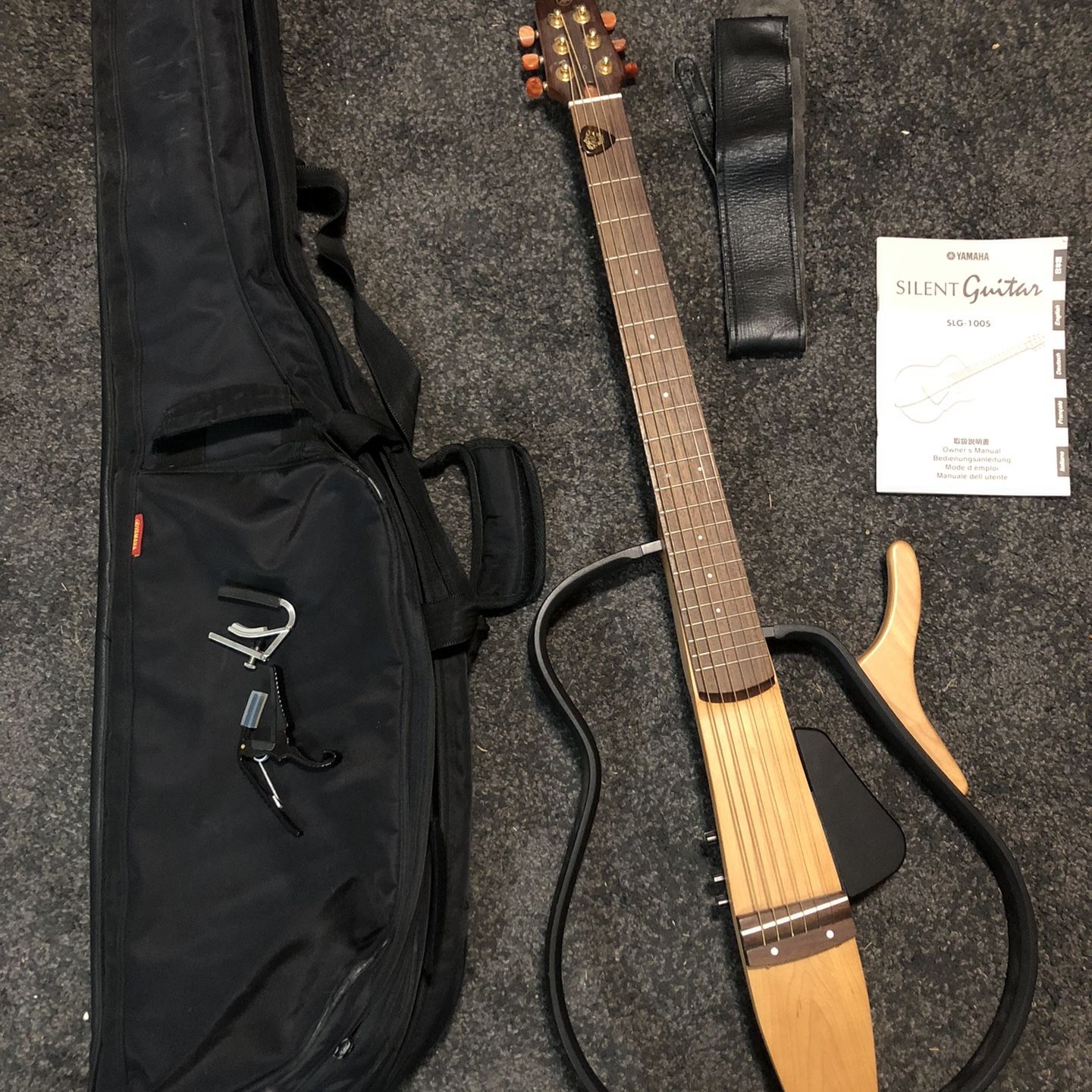 Yamaha Silent Guitar Natural - model SLG-100S for Sale in Portland 