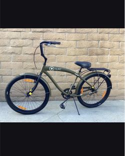 NIRVE KILROY CRUISER BIKE SINGLE SPEED ARMY GREEN